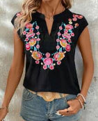 Marie Flower Top