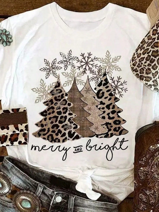 Merry & Bright T shirt