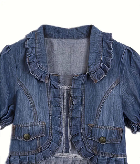 Holly Denim Crop Jacket