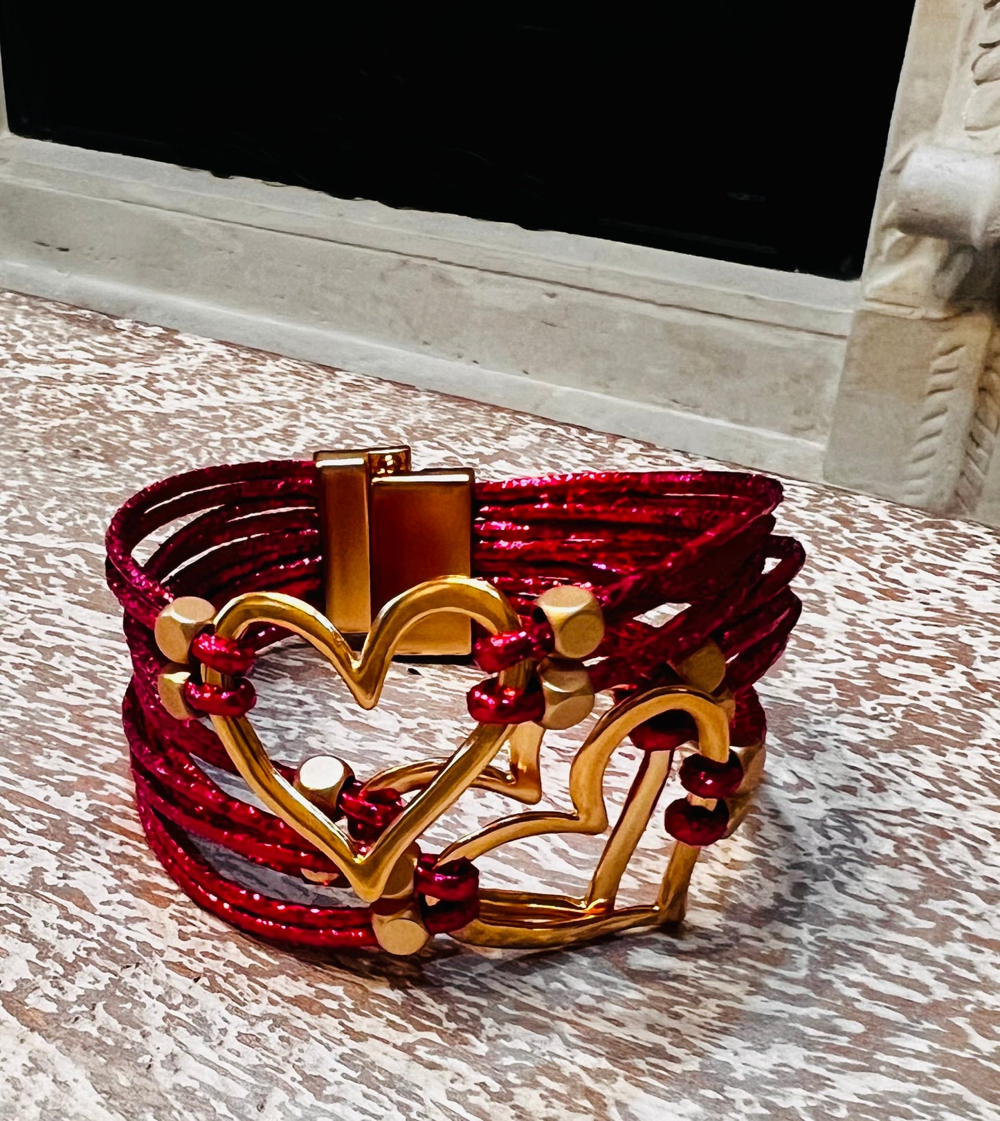 Thrini Three Heart bracelet