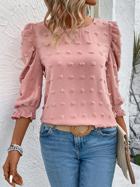 Rose Mid Sleeve Top